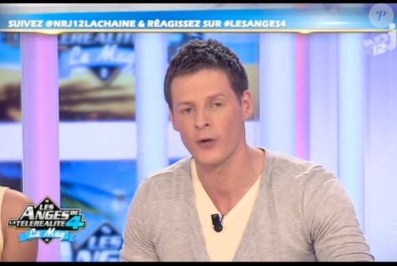Matthieu Delormeau sur le plateau des Anges de la télé-réalité - Le Mag le lundi 16 avril 2012 sur NRJ 12