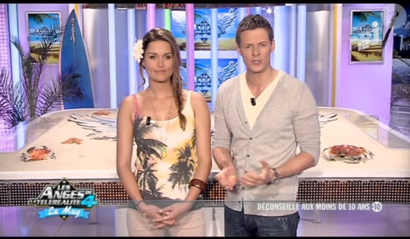 Matthieu Delormeau et Jeny Priez sur le plateau des Anges de la télé-réalité - Le Mag le lundi 16 avril 2012 sur NRJ 12