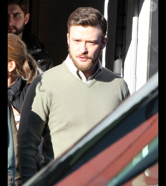 Justin Timberlake le 23 février 2012 à New York