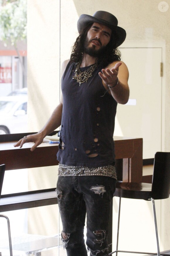 Russell Brand le 9 avril 2012 à Hollywood