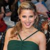 Elsa Pataky, enceinte, rayonnait lors de l'avant-première du film Avengers à Londres. Le 19 avril 2012.