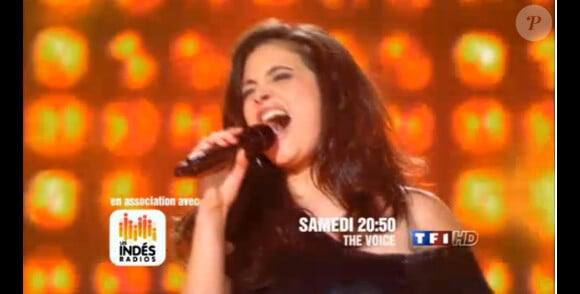Stéphanie, talent de Florent Pagny, dans The Voice