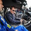 Le prince Joachim de Danemark essaye une Bugatti Veyron à l'International Racing Festival de Copenhague le 20 avril 2012.