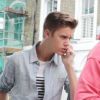 Justin Bieber à Londres, le mercredi 25 avril 2012.