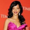 Rihanna, radieuse dans sa robe Marchesa lors de la soirée Time 100 à New York, le 24 avril 2012.