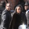 Bobby Brown lors des funérailles de Whitney Houston le 18 février 2012 à Newark