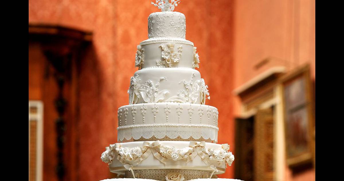 Le Gateau De Mariage Du Prince William Et Kate Middleton Oeuvre