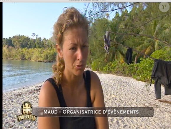 Maud dans Koh Lanta - La Revanche des héros le vendredi 4 mai 2012 sur TF1