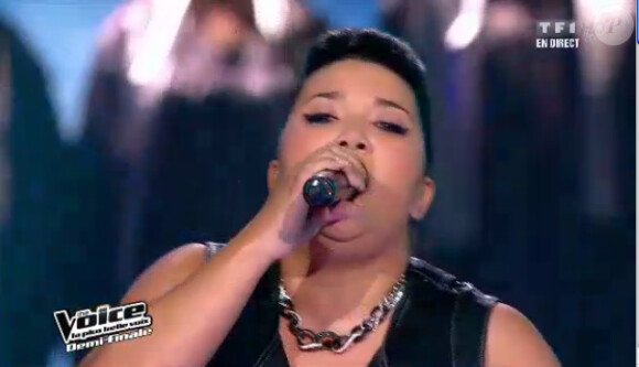 Amalya dans The Voice, samedi 5 mai 2012 sur TF1