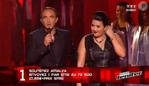 Amalya dans The Voice, samedi 5 mai 2012 sur TF1