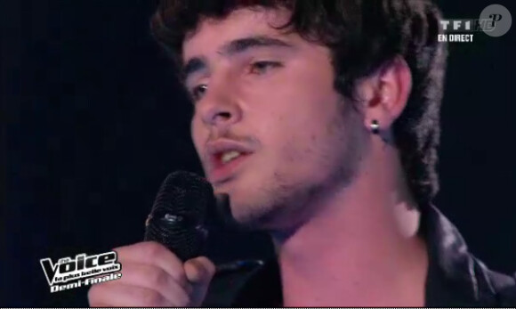 Louis dans The Voice, samedi 5 mai 2012 sur TF1
