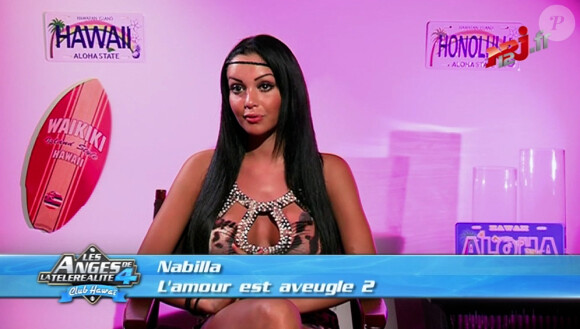 Nabilla triste de quitter Sofiane dans la bande-annonce des Anges de la télé-réalité 4 - épisode diffusé mardi 8 mai 2012 sur NRJ 12 à 17h45