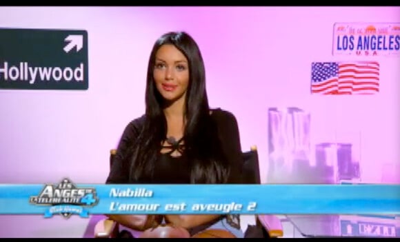 Nabilla dans Les Anges de la télé-réalité 4 le mardi 8 mai 2012 à 17h45 sur NRJ 12