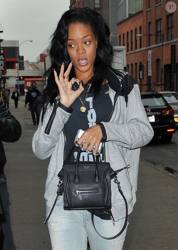Rihanna le 2 mai 2012 à New York