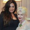 Lola Dewaere aux côtés de Fifi Chachnil lors de la soirée d'ouverture de la nouvelle boutique Fifi Chachnil à Paris le 10 mai 2012