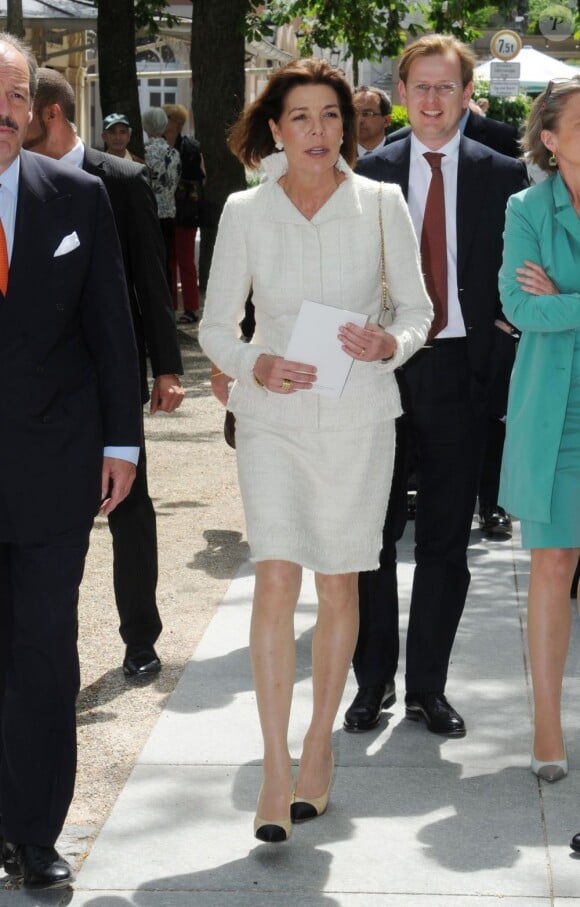 La princesse Caroline de Hanovre était le 11 mai 2012 au théâtre de Baden-Baden pour la célébration du 900e anniversaire du margraviat et de la Maison de Baden.