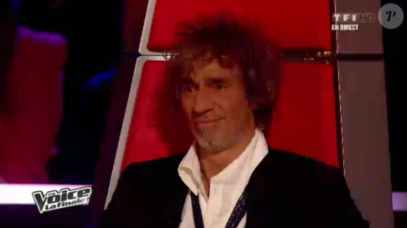 Louis Bertignac le samedi 12 mai 2012 dans The Voice