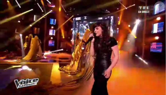 Troisième prestation d'Al.Hy dans The Voice, samedi 12 mai 2012 sur TF1
