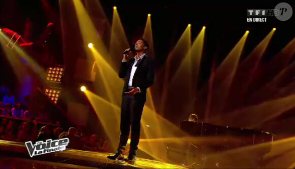 Troisième prestation de Stephan dans The Voice, samedi 12 mai 2012 sur TF1