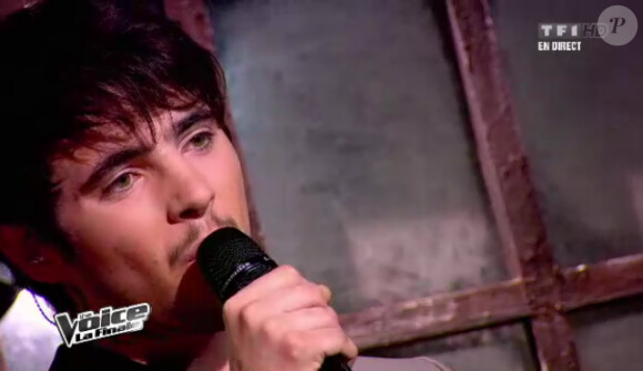Prestation de Louis dans The Voice, samedi 12 mai 2012 sur TF1