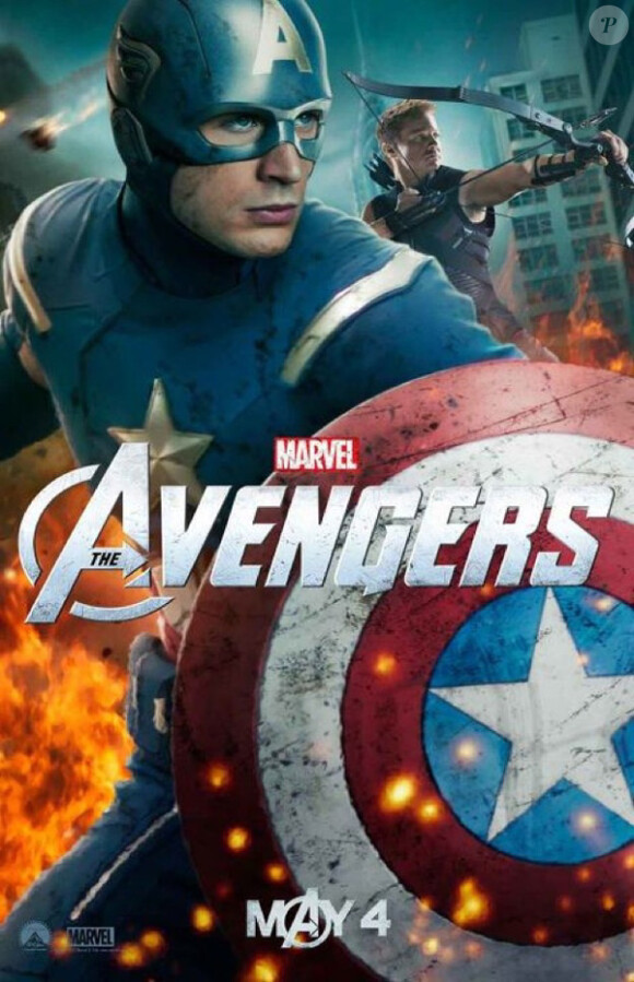 Captain America dans Avengers.