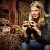 Jodie Kidd fête les 205 ans de la marque de pain de mie Hovis.