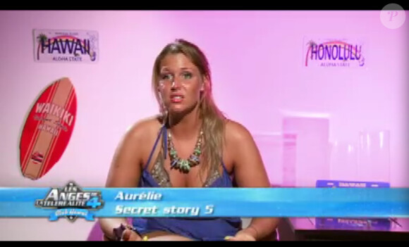 Aurélie dans Les Anges de la télé-réalité 4 le mercredi 16 mai 2012 sur NRJ 12