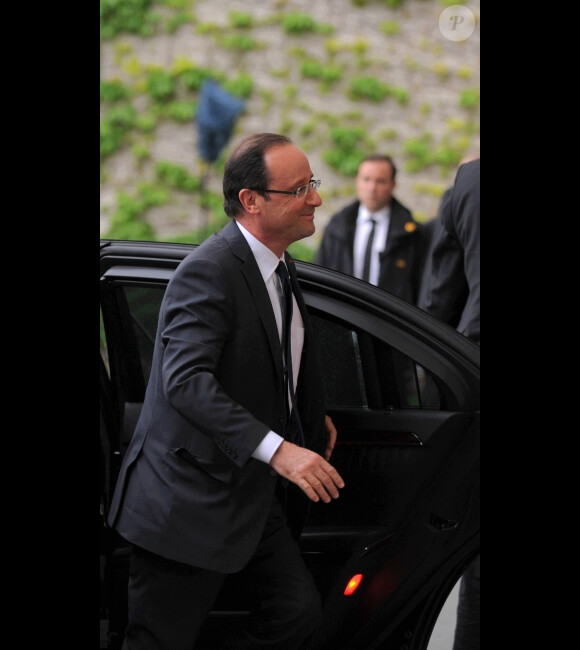 François Hollande à Berlin en mai 2012.