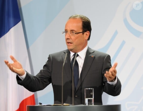 François Hollande à Berlin en mai 2012.