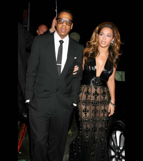 Beyoncé Knowles et Jay-Z en décembre 2008