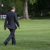 Barack Obama quitte Camp David le 18 mai 2012