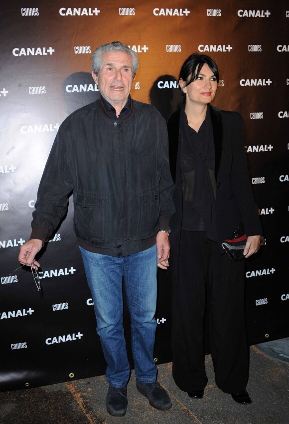 Claude Lelouch à la Canal Plus Party au Suquet, dans le cadre du 65ème Festival de Cannes, le 18 mai 2012