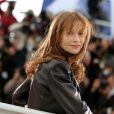 Isabelle Huppert lors du photocall de  Amour , durant le Festival de Cannes le 20 mai 2012