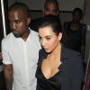Kanye West et Kim Kardashian sortent du club O2 à Londres le 19 mai 2012