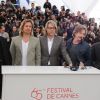 Ray Liotta, Brad Pitt, Andrew Dominik, Ben Mendelsohn et Scoot McNairy lors du photocall du film Cogan - La Mort en douce (Killing Them Softly) le 22 mai 2012 au festival de Cannes