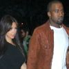 Kim Kardashian et Kanye West en avril 2012 à New York.