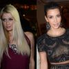 Paris Hilton et Kim Kardashian à Cannes le 22 mai 2012 (photomontage)