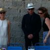 Diane Kruger, Ewan McGregor et Emmanuelle Devos lors du traditionnel "aïoli" organisé par le maire de Cannes durant le Festival de Cannes le 25 mai 2012