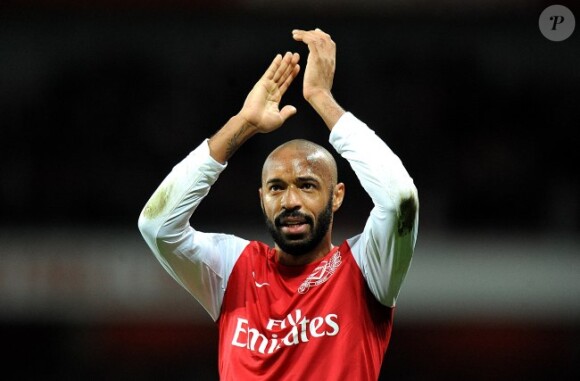 Thierry Henry le 9 janvier 2012 à Londres