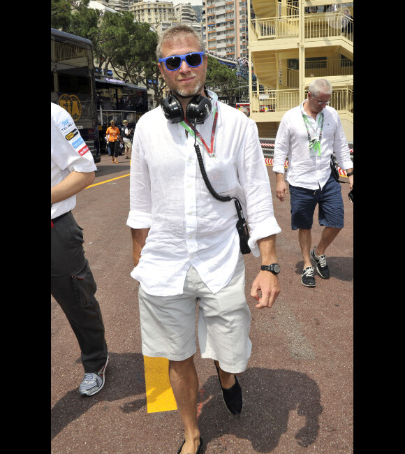dans le paddock du Grand Prix de Monaco le 27 mai 2012