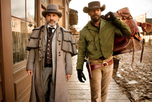 Christoph Waltz et Jamie Foxx dans Django Unchained de Quentin Tarantino. En salles le 16 janvier 2012.