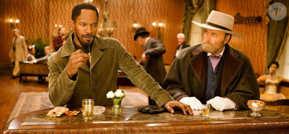 Jamie Foxx dans Django Unchained de Quentin Tarantino. En salles le 16 janvier 2012.