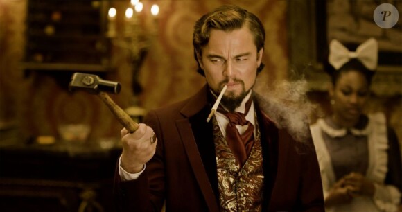 Leonardo Dicaprio dans Django Unchained de Quentin Tarantino. En salles le 16 janvier 2012.