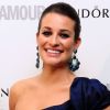 Lea Michele, très en beauté lors des Glamour Awards 2012, était consacrée Actrice TV de l'Année. Londres, le 29 mai 2012.