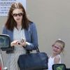Jennifer Garner et sa fille Violet font du shopping pour la fête des pères, le 29 mai 2012 à Los Angeles
