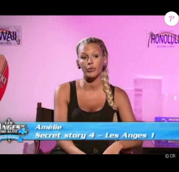 Amélie dans Les Anges de la télé-réalité 4 le jeudi 31 mai 2012 sur NRJ 12