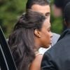Arrivée de Kelly Rowland à Bercy pour le concert de Jay-Z et Kanye West, le 1er juin 2012.