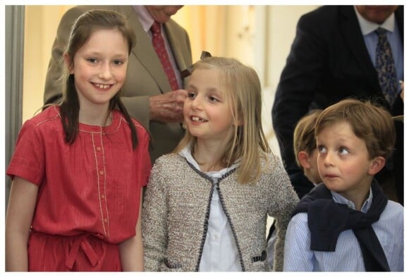 La princesse Laetitia Maria et la princesse Louise (fille du prince Laurent et de la princesse Claire).
La princesse Astrid de Belgique a fêté ses 50 ans avec trois jours d'avance le 2 juin 2012 dans sa résidence Schonenberg, entourée de la famille royale (sauf le prince Philippe et la princesse Mathilde, ainsi que la reine Fabiola).