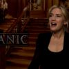Au micro de MTV News, Kate Winslet avoue avoir "envie de vomir" à chaque écoute de My Heart Will Go On de Céline Dion, ou quand elle entend le florilège d'autres plaisanteries surfaites en référence au film Titanic. Mars 2012.