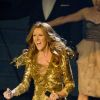 Céline Dion en concert à Las Vegas, le 15 mars 2012.